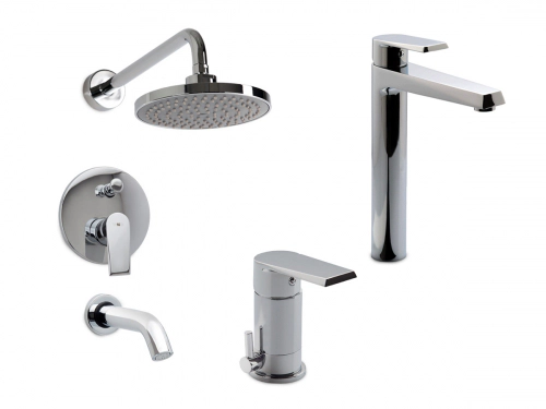 Griferia baño Vasser Zafiro lavat bidet ducha