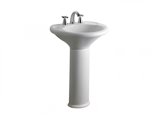 Bachas Baño Ferrum Murano 3 Ag Blanco MUR-LV-301-BL