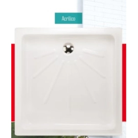 Receptaculo Shawer 90x90x10 Blanco