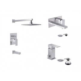 Griferia Baño Fv Dominic Lavatorio Ducha Bidet&