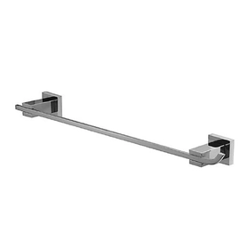Accesorio baño Hidromet Toallero Barral Geometry Cromo