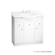 Vanitory Ferrum Limoges conjunto 85cm bco YML83 B
