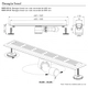 Desague Ciego Fv Acero Inoxidable 60cm 351.02.6