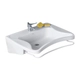 Bacha de lavatorio Ferrum espacio 1 ag soporte movil ESP-LV-103-BL