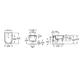 Bidet monobloque inspira susp blanco A357525000 Roca