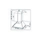 Campana Spar De Pared 60 Prima Acero Inoxidable 5941-400