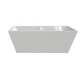Bañera Versailles exenta en acrílico 170x80x60 JL608