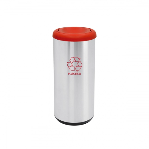Cesto capsula Tramontina selec plus Rojo 40 lt 94539/202