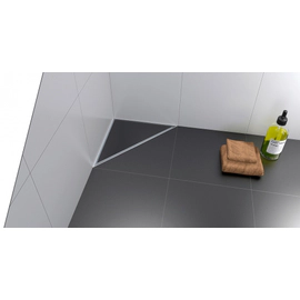 Desague Atrim Triangular Ceramic Ac Inox DT250T03