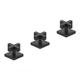 Griferia de bidet Hidromet Block cruz Black 3402