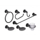 Set Accesorios 8 Piezas Häaz Vintage Black Estalgrif 351/180-10