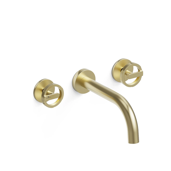 GRIFERIA LAVATORIO PARED RING HIDROMET GOLD 11590GOLD