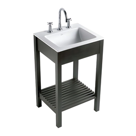 Mueble vanitory Ferrum symi marron sin mesada ARM-MB-003-MO