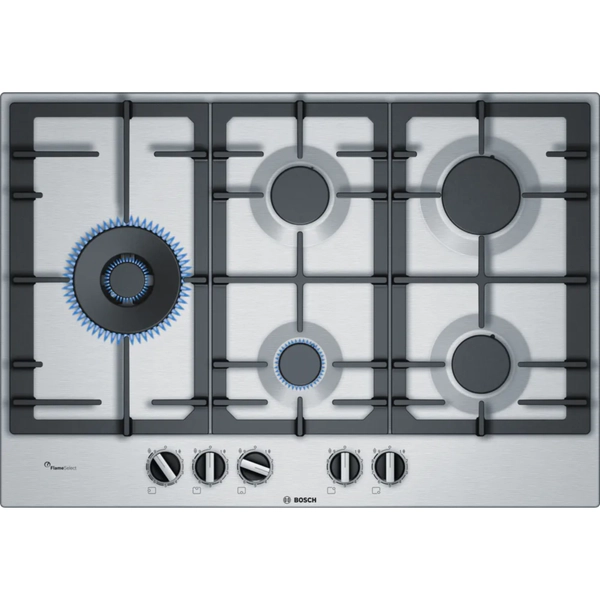 Anafe gas Bosch 75 cm 5 hornallas PCS7A5B90
