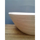 Bacha Artesanal Fango De Apoyo Panal Beige Fango 30cm