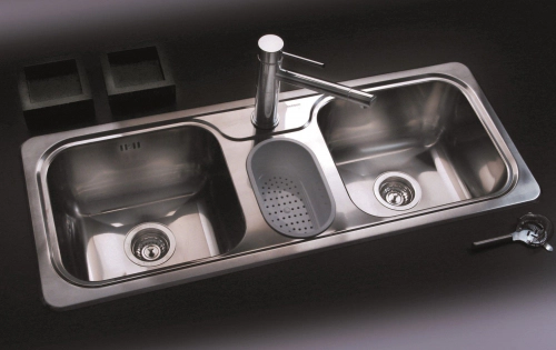 Bacha de cocina Triple Johnson Hydra J107A