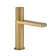 Griferia monocomando bajo mesada Piazza Lounge Art oro mate 10900OM