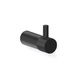 Accesorio de baño Hidromet Texture percha black 9852NEGR