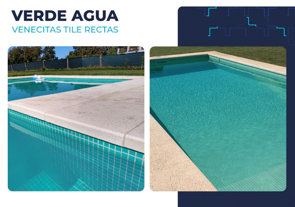 Venecita Venetile VERDE AGUA 32.5x32.5