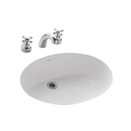 Bacha de lavatorio Ferrum armonica congreso grande blanca