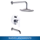 Griferia de ducha con transferencia monocomando Ultragrif Logan cromo UGB1022C05