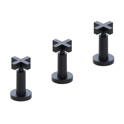 Griferia de bidet Hidromet Look cruz black 31102