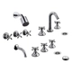 Grifería de baño FV newport plus kit completo 0900.03/B2P-CR