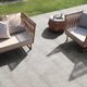 Porcelanato Cerro negro 59x59 london gris natural 1ª