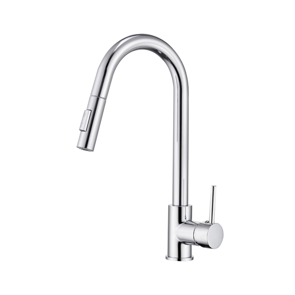 Griferia de cocina monocomando Estalgrif Top extensible cromo 2001