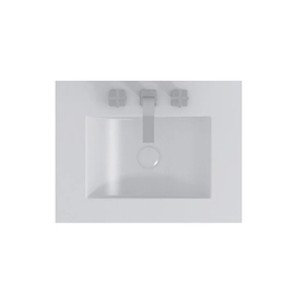 Mesada Ferrum Cadria 60cm c/bacha 1 ag  LX61F B CDR-MS-003-BL