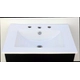 Mesada de Vanitory Urbis Quantum 3 Agujeros Blanca