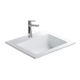 Bacha de lavatorio Ferrum symi blanco 1 Ag SYM-MS-010-BL