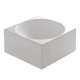 Bacha de baño Ferrum armonica cubo blanca LWDF-B