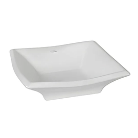 Bacha de lavatorio Ferrum 40 cm tori blanca cuadrada TOR-BH-041-BL