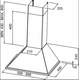 Campana pared Spar Prima control deslizante 60cm bca5941-406