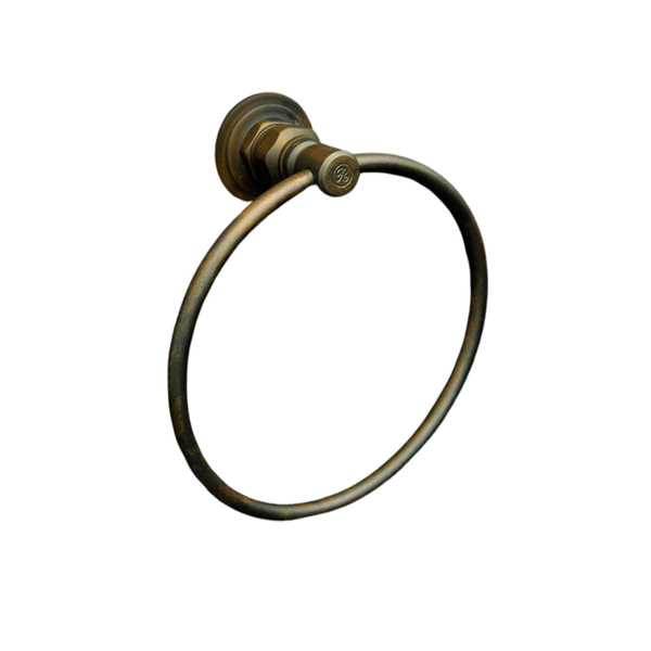 Accesorio de baño Robinet Toallero Aro Berna bronce viejo