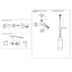 Botella FV dosificador de jabon accesorio de baño 0340.4.0-D