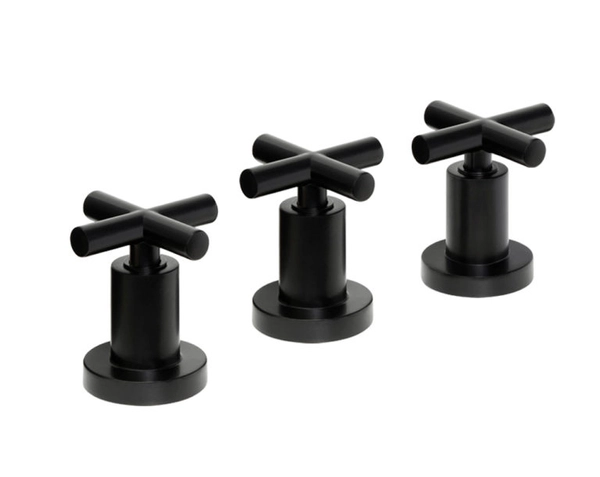 Griferia de bidet Peirano Velvet Negro mate70-190