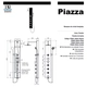 Panel de ducha Piazza Azul PD003