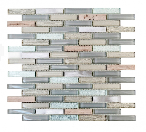 Revestimiento Misiones 30x30 Malla Shiraz 4 Strips