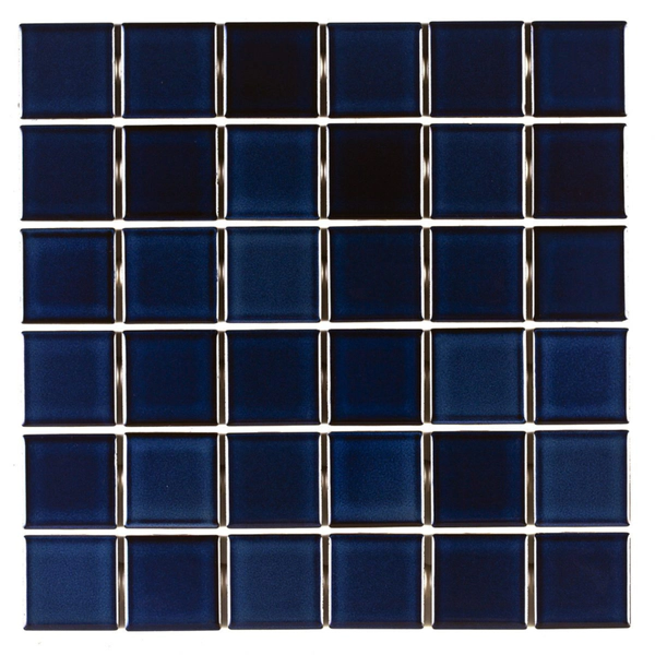 Revestimiento Euro 30.5X30.5 Ceramica Porcel Azul Cobalto 8403 (XM2)