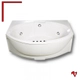 Bañera Versailles Oasis Due solo casco 180x140 bco