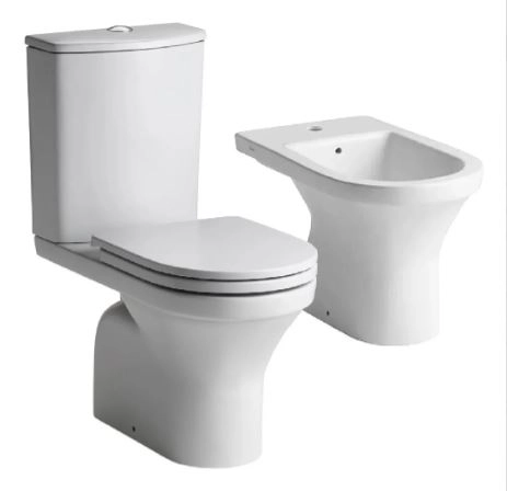 Combo de baño Inodoro, bidet, deposito y tapa - Varese