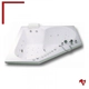 Bañera Versailles Romance solo casco 150x150 bco