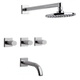 Griferia Baño Completa Fv Melody 28 Lavatorio Ducha Bidet