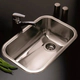 Bacha de cocina Johnson 60x37x20 simple sobremesada E60T