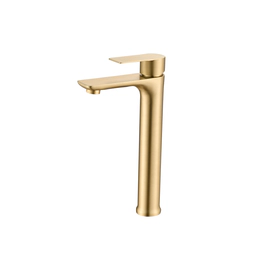 Griferia de lavatorio Ultragrif Monoc Alto Flynn Gold UGM1013G02