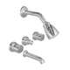 Combo Griferia Baño Hidromet Semplice