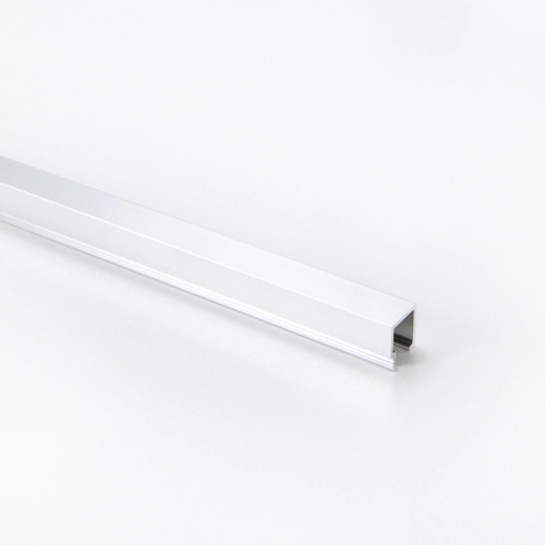 Listel Moldumet Recto Aluminio cr mate 10mm AUR60