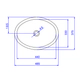 Bacha Deca Classic Oval de embutir bca s/aguj L.37.17